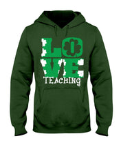 Load image into Gallery viewer, Teaching Love Clover St Patrick's Day Gift Hoodie

