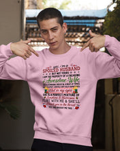 Load image into Gallery viewer, Perfect Gift For Husband Christmas Punch You In The Threat Sweatshirt
