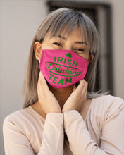 Load image into Gallery viewer, Irsih Drinking Team Green Shamrock St Patrick's Day Cloth Face Mask
