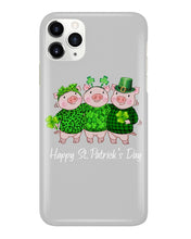 Load image into Gallery viewer, Pig Wear Plaid Shirt And Top Hat St Patrick's Day Gift Phone case
