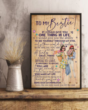 Load image into Gallery viewer, Lovely Girls Gift For Bestie How Special You Are To Me Vertical Poster
