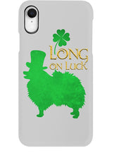 Load image into Gallery viewer, Pomeranian Long On Luck Green St. Patrick's Day Printed Mug Phone case
