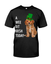 Load image into Gallery viewer, Cavapoo Irish Today Green St. Patrick's Day Printed Mug Guys Tee

