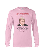 Load image into Gallery viewer, You're The Best Chiropractor Donal Trump Unisex Long Sleeve
