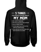 Load image into Gallery viewer, Five Things You Should Know About Mom Hoodie
