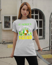 Load image into Gallery viewer, Happy St. Patrick's Day Printed Mug Drinking Squad 2021 Irish Shamrock Guys Tee
