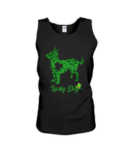 Load image into Gallery viewer, Green Chihuahua Lucky Day St Patrick's Day Gift For Dog Lovers Unisex Tank Top

