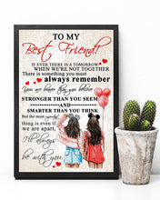 Load image into Gallery viewer, Gift For Best Friend I'll Always Be With You Vertical Poster
