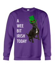 Load image into Gallery viewer, Patterdale Terrier Irish Today St. Patrick's Day Printed Mug Sweatshirt
