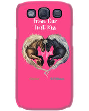 Load image into Gallery viewer, Horses From Our First Kiss Custom Name Gift For Girlfriend Phone case
