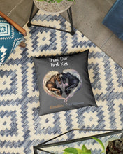Load image into Gallery viewer, Horses From Our First Kiss Custom Name Gift For Girlfriend Pillow Cover
