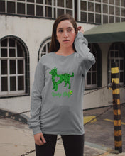 Load image into Gallery viewer, Green Chihuahua Lucky Day St Patrick's Day Gift For Dog Lovers Unisex Long Sleeve
