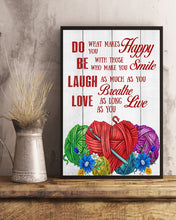 Load image into Gallery viewer, Crocheting Love As Long As You Live Meaningful Gift Vertical Poster
