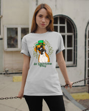 Load image into Gallery viewer, Boxer With Top Hat Pattern St Patrick's Day Gift For Dog Lovers Guys Tee
