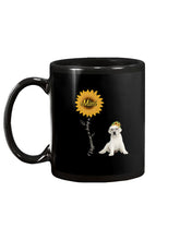 Load image into Gallery viewer, White Labrador Mimi Sunshine Dog Lovers St. Patrick's Day Printed Mug Mug
