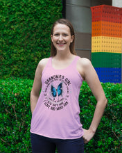 Load image into Gallery viewer, Blue Butterfly Gift For Angel Grandma Your Wings Were Ready Ladies Flowy Tank
