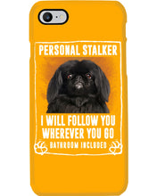 Load image into Gallery viewer, Black Pekingese Personal Stalker St. Patrick's Day Printed Mug Phone case
