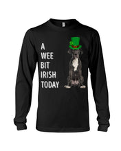 Load image into Gallery viewer, Great Dane Irish Today Green St. Patrick's Day Printed Mug Unisex Long Sleeve
