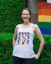 Load image into Gallery viewer, Grape Harp Music For Mom Printed Mug Ladies Flowy Tank
