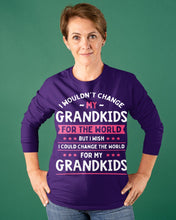 Load image into Gallery viewer, I Could Change The World For My Grandkids Unisex Long Sleeve
