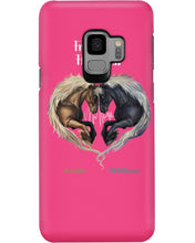 Load image into Gallery viewer, Horses From Our First Kiss Custom Name Gift For Girlfriend Phone case
