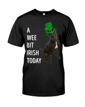 Load image into Gallery viewer, Patterdale Terrier Irish Today St. Patrick's Day Printed Mug Guys Tee
