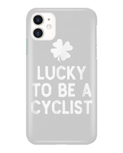 Load image into Gallery viewer, Lucky To Be A Biker Pilot Clover St Patrick's Day Gift Phone case
