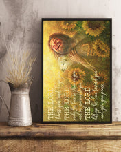 Load image into Gallery viewer, The Lord Bless You And Keep You Sunflowers Vertical Poster
