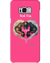 Load image into Gallery viewer, Horses From Our First Kiss Custom Name Gift For Girlfriend Phone case
