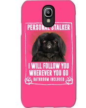 Load image into Gallery viewer, Black Pekingese Personal Stalker St. Patrick's Day Printed Mug Phone case
