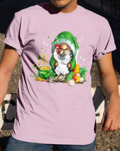 Load image into Gallery viewer, Gnome Pot Of Gold Shamrock St. Patrick's Day Printed Mug Guys Tee
