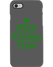 Load image into Gallery viewer, Irsih Drinking Team Green Shamrock St Patrick's Day Phone case
