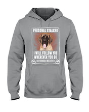 Load image into Gallery viewer, English Mastiff Personal Stalker St. Patrick's Day Printed Mug Hoodie
