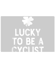 Load image into Gallery viewer, Lucky To Be A Biker Pilot Clover St Patrick's Day Gift Horizontal Poster
