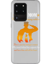 Load image into Gallery viewer, Son Gift For Navy Mom Behind Every Strong Soldier Phone case
