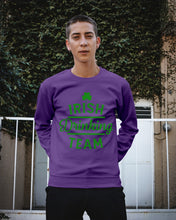 Load image into Gallery viewer, Irsih Drinking Team Green Shamrock St Patrick's Day Sweatshirt
