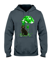 Load image into Gallery viewer, Standard Poodle Patrick Balloons St. Patrick's Day Color Changing Mug Hoodie
