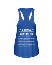 Load image into Gallery viewer, Five Things You Should Know About Mom Ladies Flowy Tank
