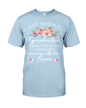 Load image into Gallery viewer, Just When A Grandmother Thinks Her Work Is Finished Guys Tee
