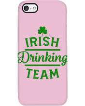 Load image into Gallery viewer, Irsih Drinking Team Green Shamrock St Patrick's Day Phone case
