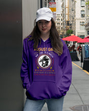 Load image into Gallery viewer, Birthday Gift For August Girl The Soul Of A Witch Hoodie
