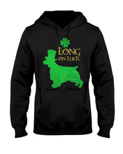 Load image into Gallery viewer, Welsh Springer Spaniel Long On Luck Green St. Patrick's Day Printed Mug Hoodie
