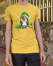 Load image into Gallery viewer, Gnome Pot Of Gold Shamrock St. Patrick's Day Printed Mug Guys Tee

