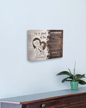 Load image into Gallery viewer, Hard Times And Good Times Grandpa Gift For Granddaughter Matte Canvas

