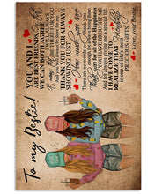 Load image into Gallery viewer, One Of The Mist Precious Gift Gift For Bestie Vertical Poster
