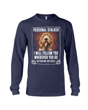 Load image into Gallery viewer, Spinone Italiano Personal Stalker St. Patrick's Day Printed Mug Unisex Long Sleeve

