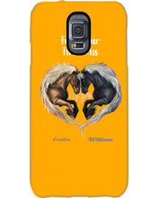 Load image into Gallery viewer, Horses From Our First Kiss Custom Name Gift For Girlfriend Phone case
