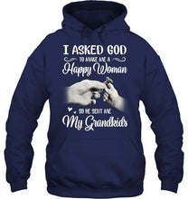 Load image into Gallery viewer, God Sent Me My Grandkids Gift For Grandma Hoodie
