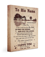 Load image into Gallery viewer, Custom Name Gift For Husband You Mean So Much To Me Matte Canvas

