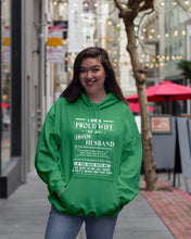 Load image into Gallery viewer, I Am A Proud Wife Of An Irish Husband Gift For Family Hoodie
